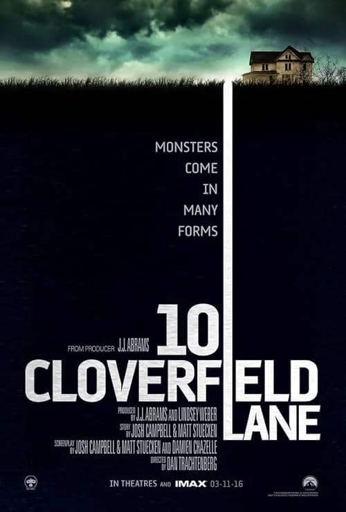 10 Cloverfield Lane film posteri