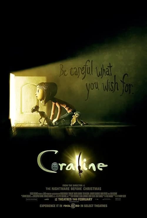 Coraline film posteri