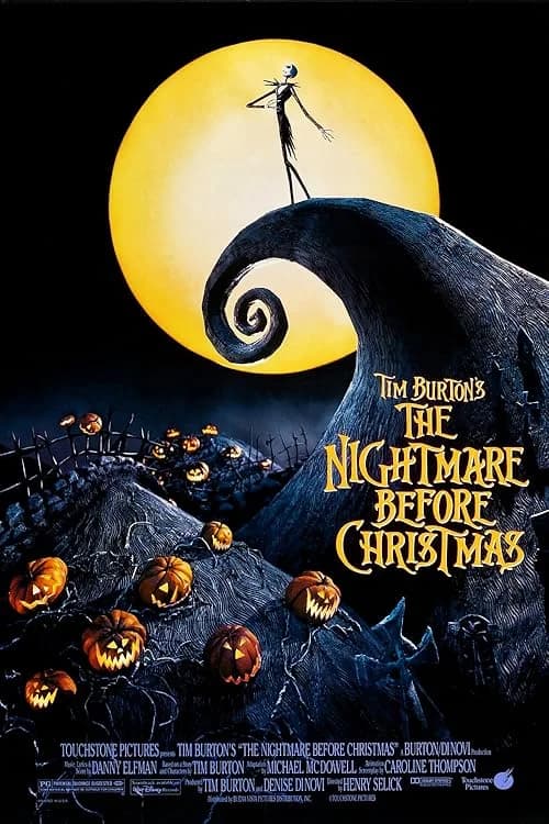 The Nightmare Before Christmas film posteri